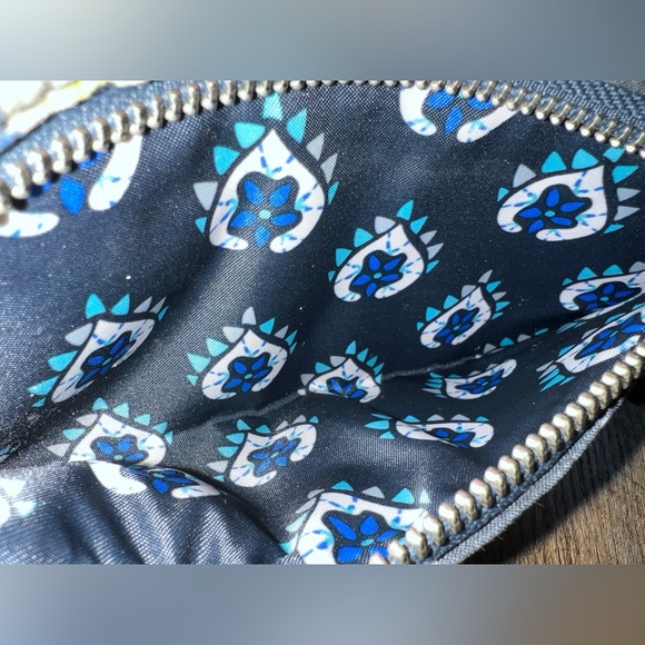 Vera Bradley Painted Feathers RFID All-In-One Wristlet Wallet - Picture 6 of 8